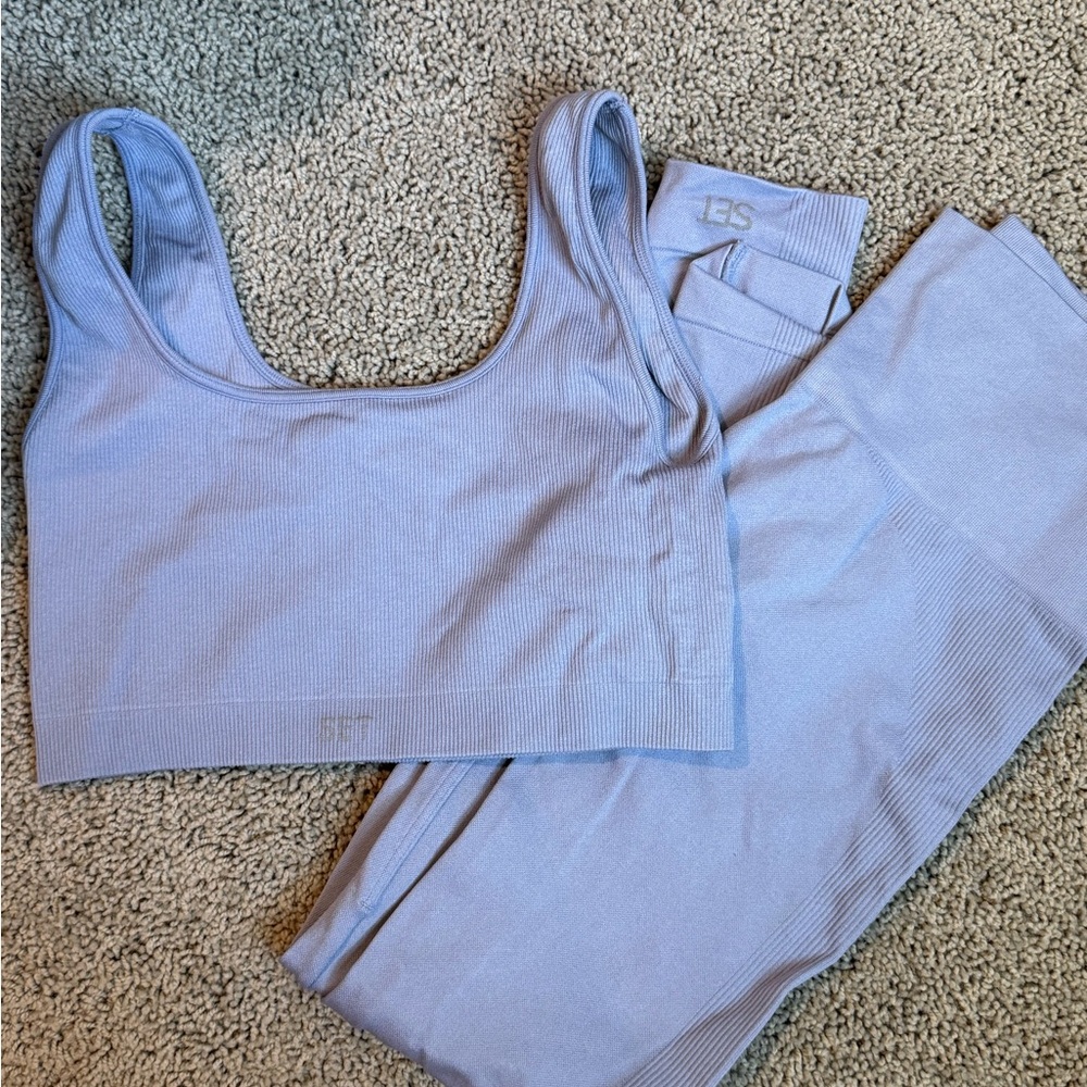 Setactive Sculptflex Blue Activewear Set